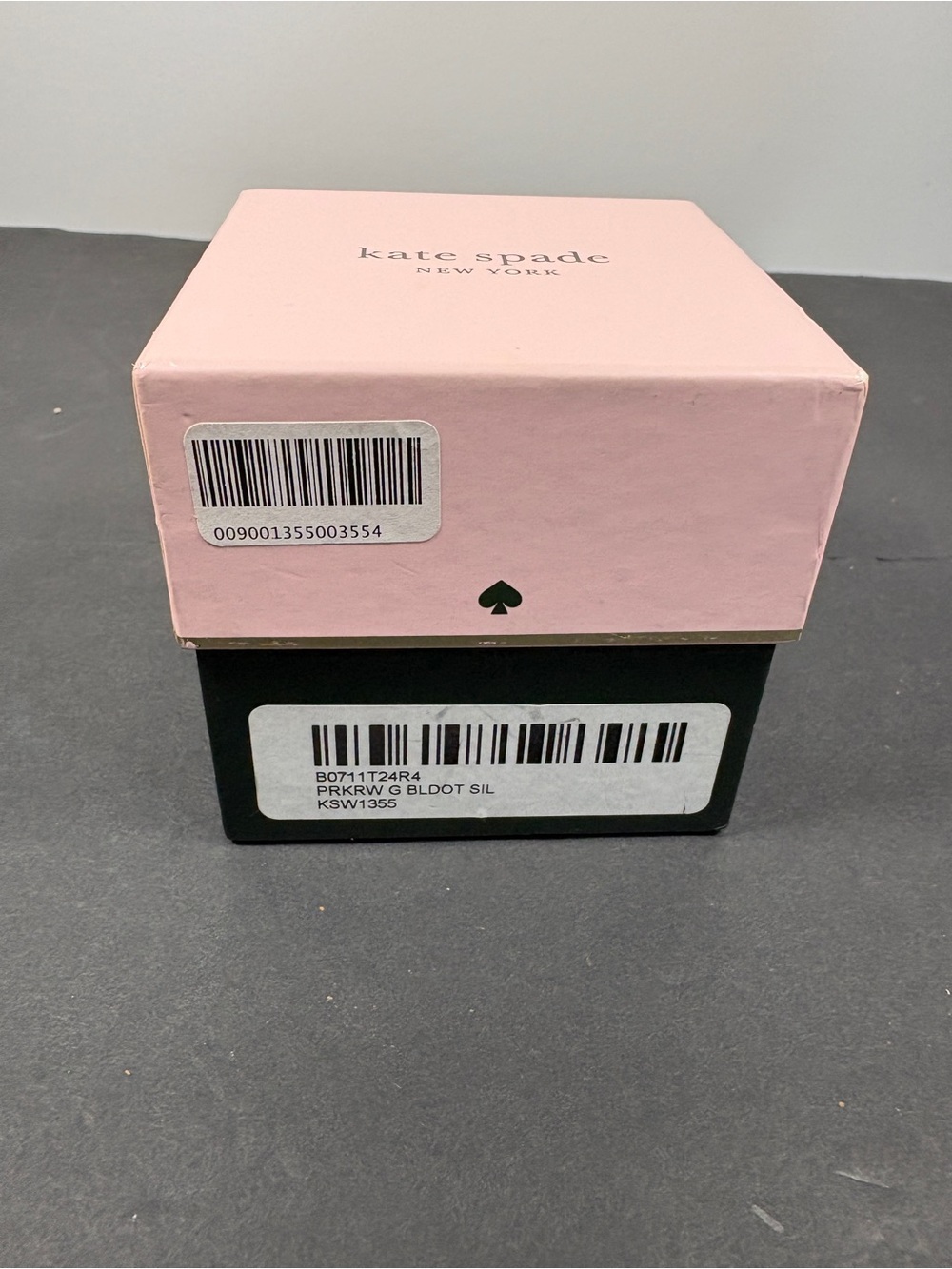 Kate Spade New York Park Row Watch Black Polka Dot New in Box KSW 1355 12MM Band - Picture 12 of 13
